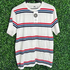 Topman T Shirt Men’s Medium Red/White\Blue Stripped